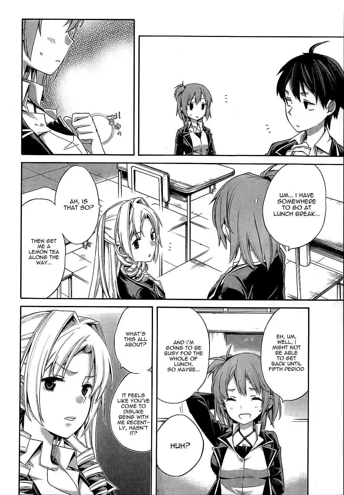 Yahari Ore no Seishun Love Come wa Machigatteiru. Chapter 3 8